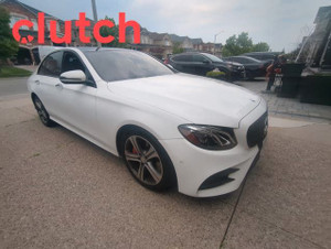 2017 Mercedes-Benz E-Class E 400 4Matic AWD w/ Apple CarPlay & Android Auto, Rearview Cam, Nav