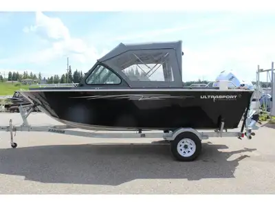 2023 Ultrasport 18 FX 2023 uLTRASPORT 18 FX. Comes with a Honda 150 HP engine and 10 HP High thrust...