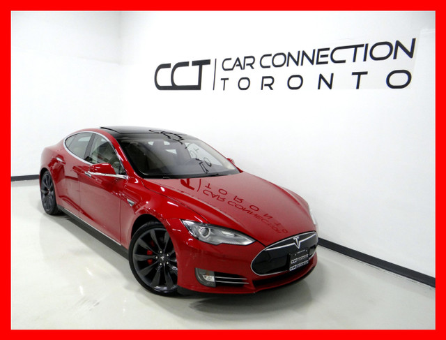 2014 Tesla Model S PERFORMANCE P85 *NAVI/BACKUP CAM/LEATHER/PANO in Cars & Trucks in City of Toronto