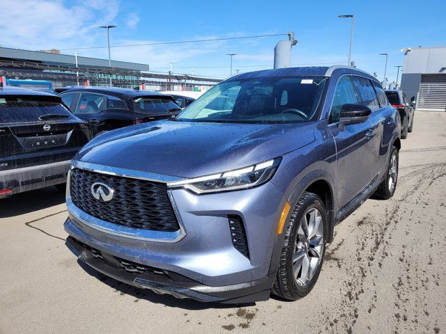 2025 INFINITI QX60 LUXE | AWD | LEATHER | MOONROOF | in Cars & Trucks in Calgary