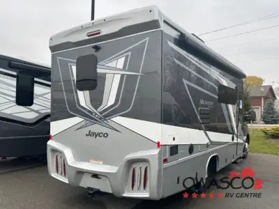 Jayco Melbourne Prestige Class C diesel motorhome 24RP highlights: Rear Full Bath Queen Murphy Bed C...