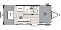 Coachmen Spirit SBT16RDB- Enjoy the ease of lightweight towing with this 3,020lbs trailer. Enjoy a n... (image 1)