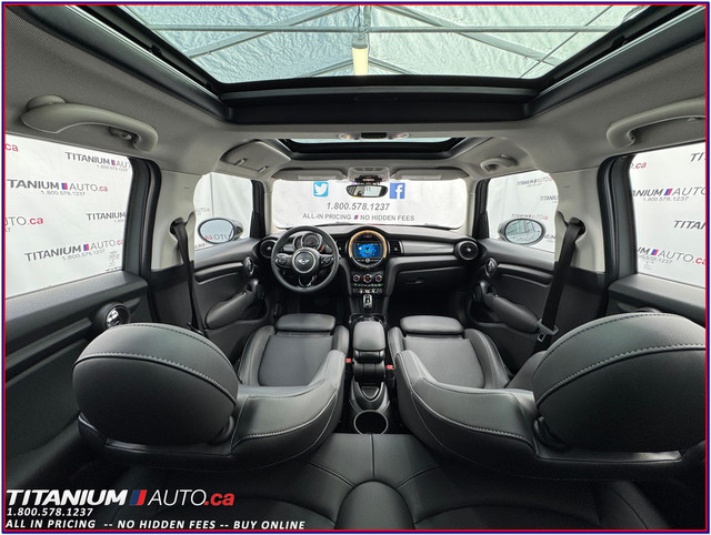 2020 MINI 5 Door Apple CarPlay-Camera-Pano Roof-Park Sensors-Lea in Cars & Trucks in London - Image 2