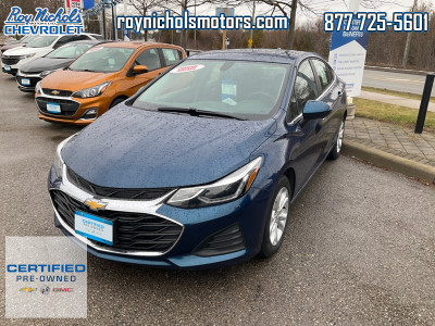 2019 Chevrolet Cruze LT - One owner - Local