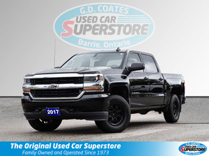 2017 Chevrolet Silverado 1500 WT Crew Cab 4x4 ~Camera ~Bluetooth ~Alloys ~A/C