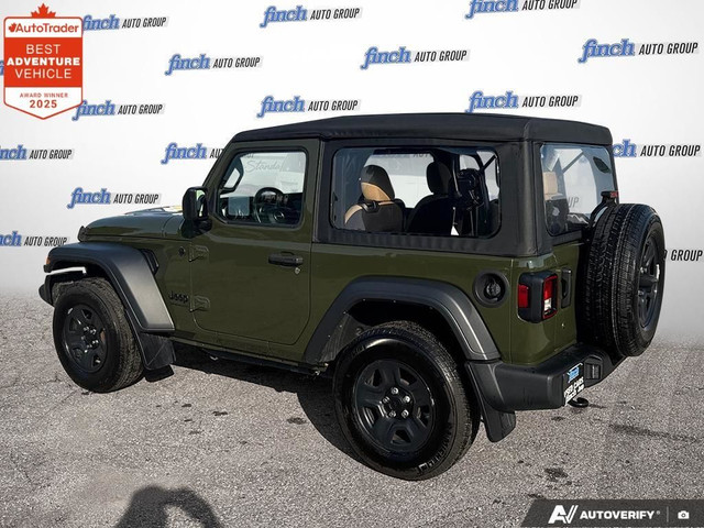 2023 Jeep Wrangler Sport 2.0 L TURBO | 4X4 | 8 SPEED AUTO in Cars & Trucks in London - Image 4
