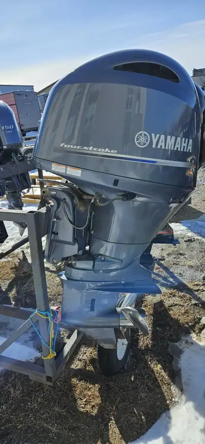 2020 F150 YAMAHA FOUR STROKE!! LONG SHAFT!!! ONLY 84 HOURS!!! NEW PRICE ON F150 IS $22900 !THIS USED...