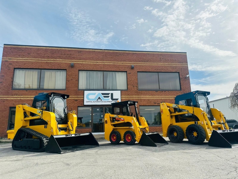 New CAEL Skid steer CAEL 45, 60, 65, 75 Closed cabin with Track