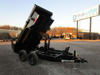 2024 RawMaxx SDX Tandem Axle Steel Dump Trailer 7,000 Lb - 60 x 