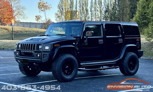 2009 Hummer H2 SUV LUXURY \AIR RIDE \ FINAL YEAR \ CUSTOM STEREO in Cars & Trucks in Calgary