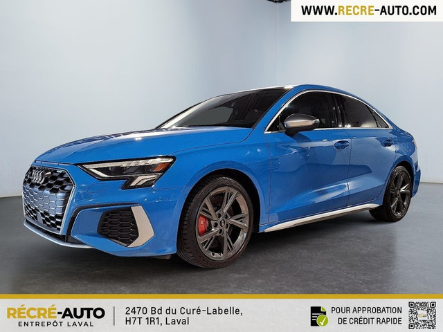 2022 Audi S3 Sedan KOMFORT 2.0 TFSI QUATTRO NAV CUIR TOIT in Cars & Trucks in Laval / North Shore - Image 2