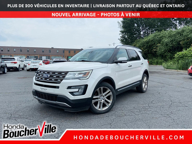 2017 Ford Explorer Limited V6, 3.5L, 4WD, INTERIEUR DE CUIR in Cars & Trucks in Longueuil / South Shore