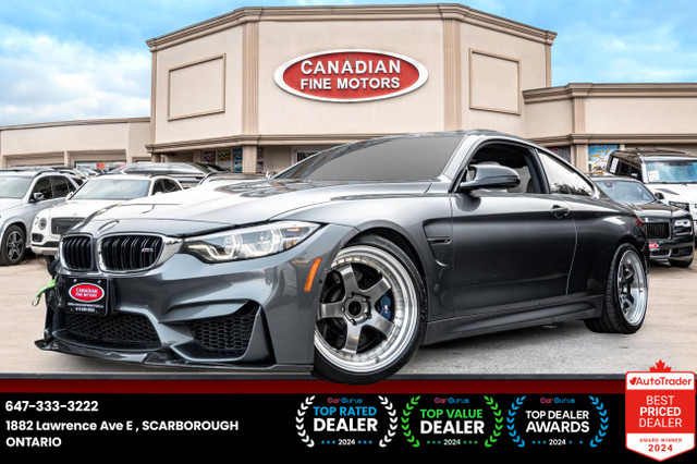 2020 BMW M4 CLEAN CARFAX l CAM l NAVI l CARBON FIBER l ROOF l in Cars & Trucks in City of Toronto