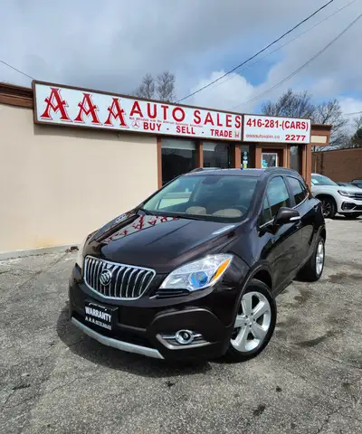 2015 Buick Encore AWD 4dr Leather|HTD Seats|Remote Starter|Camer