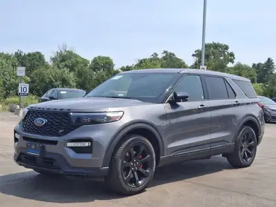 Come see this certified 2021 Ford Explorer ST 4WD | 3rd Row | Leather | Navi | Twin Moonroof | Tech...