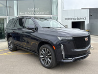 The 2023 Cadillac Escalade Sport Platinum stands out in Galactic Grey Metallic with 22-inch 12-spoke... (image 9)