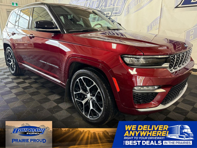 2023 Jeep Grand Cherokee 4xe SUMMIT RESERVE 4XE | HTD/CLD LTHR | in Cars & Trucks in Lloydminster