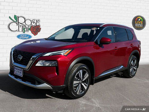 2023 Nissan Rogue Platinum | Heated Seats & Wheel | Moonroof | Remote Start | Front & Rear Sensors |