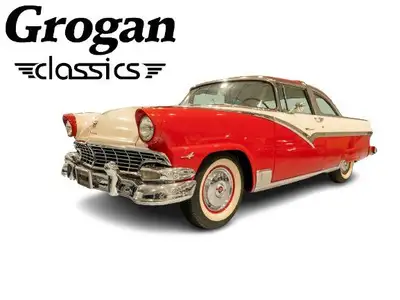 Mildly updated for 1956, the full-size Ford passenger-car lines were extremely popular and successfu...
