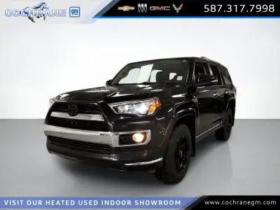 Meet our used 2014 Toyota 4Runner SR5 Limited 4WD shown in Attitude Black. This SUV is powered by a...