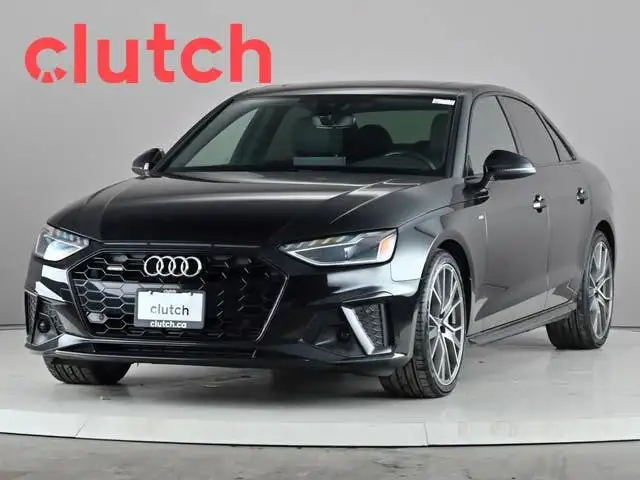 2020 Audi A4 Progressiv AWD w/ Apple CarPlay, Heated Front Seats63871251707139120