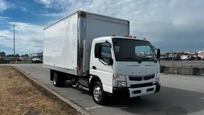 2018 Mitsubishi Fuso FE 14 Foot Cube Van 3 Seater Diesel, 3.0L, 6 cylinder, 2 door, 4X2, cruise cont...