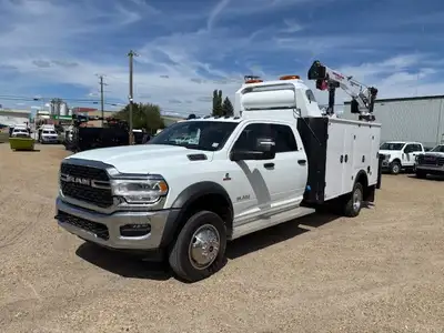 2024 Ram 5500 Crew SLT 4×4 Mechanic’s Service Truck, !!!Unused New Rig Up!!!, 6.7L Cummins Diesel, A...