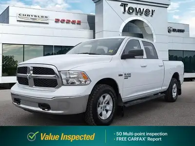 Command the road with this powerful 2022 Ram 1500 Classic SLT Crew Cab. Boasting a robust 5.7L HEMI...