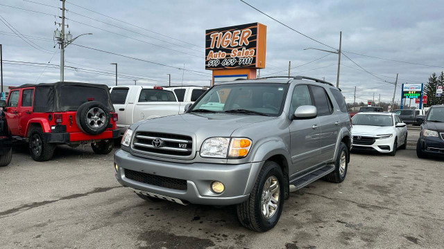 2004 Toyota Sequoia Limited*4X4*LEATHER*GREAT SHAPE*RELIABLE*AS  in Cars & Trucks in London