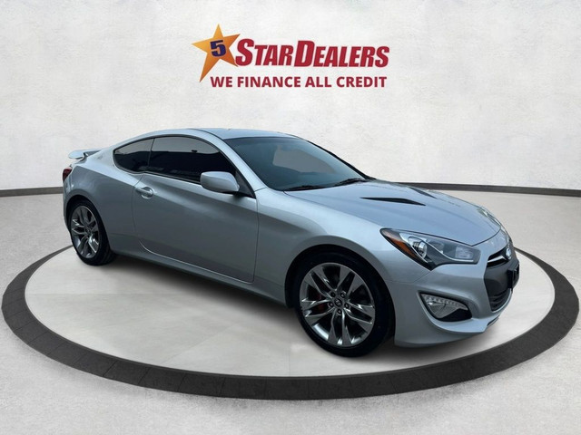 2015 Hyundai Genesis Coupe 2dr V6 Man R-Spec CERTIFIED WE FINANC in Cars & Trucks in London