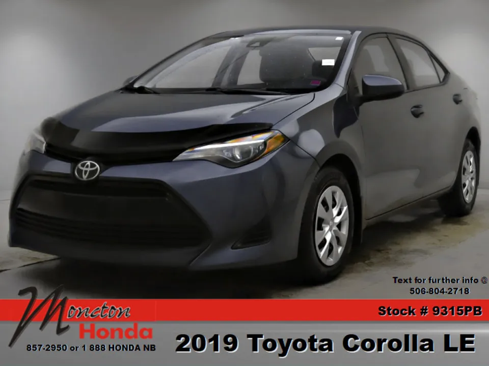 2019 Toyota Corolla LE