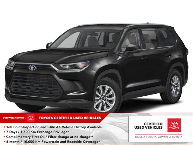 2024 Toyota Grand Highlander XLE INCOMING | CERTIFIED | ACCID... in Cars & Trucks in City of Toronto