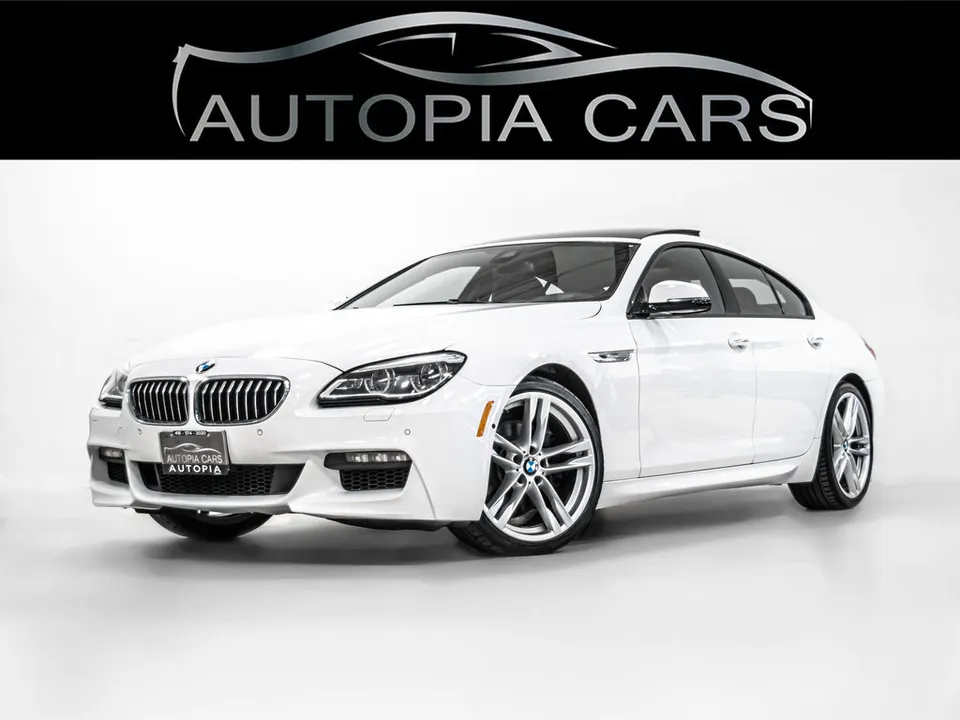 2017 BMW 6 Series 640i xDrive AWD Grand Coupe BLIND SPOTS HEAD-