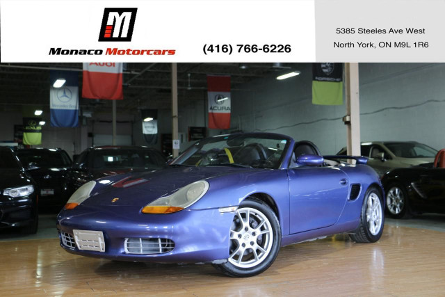 1999 Porsche Boxster 2.5L - MANUAL|CAMERA|BLUETOOTH|SPOILER in Cars & Trucks in City of Toronto