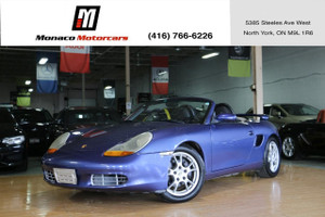 1999 Porsche Boxster 2.5L - MANUAL|CAMERA|BLUETOOTH|SPOILER
