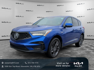 2021 Acura RDX A-Spec A-SPEC| RED LEATHER | SUNROOF | PUSH BU...