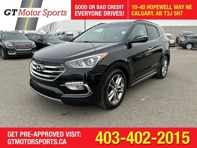 2017 Hyundai Santa Fe SPORT LIMITED | AWD | MOONROOF | $0 DOWN in Cars & Trucks in Calgary