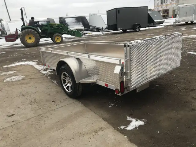 2023 ACTION SERIES 5 X 10 UTILITY TRAILER WITH BI-FOLD GATE! in Cargo & Utility Trailers in London - Image 5