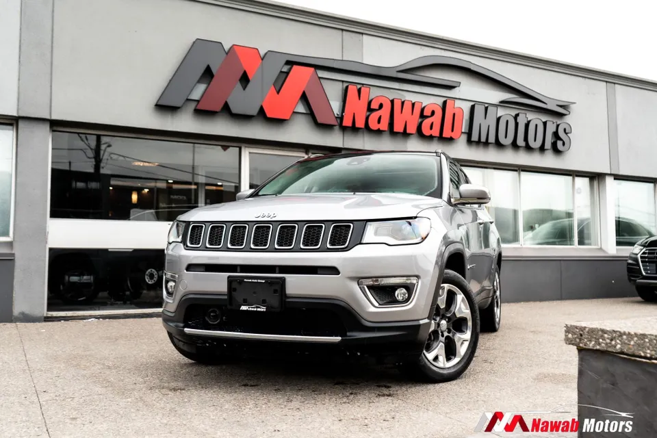 2018 Jeep Compass LIMITED|LEATHER INTERIOR|PANORAMIC SUNROOF|HEA
