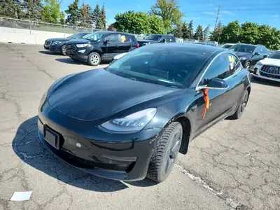 2019 TESLA MODEL 3 STANDARD RANGE CARFAX VERIFIED !! 83,541KM AUTOMATIC TRANSMISSION BLACK EXTERIOR...