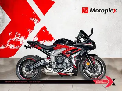 DAYTONA 660 GARANTIE PROLONGÉE jusqu'à 4 ans disponible et plan d’entretien Approbation au financeme...
