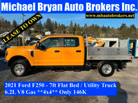 2021 FORD F250 - 7FT FLAT BED / UTILITY TRUCK *GREAT PRICE*