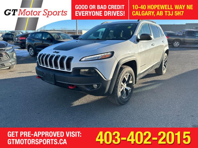 2016 Jeep Cherokee Trailhawk | LEATHER | BACKUP CAM | $0 DOWN