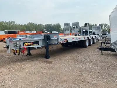 20 and 30 Ton Miska Galvanized Tag-along Air Brake Float Trailers Built right here at our factory in...