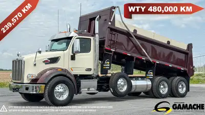Heavy truck / Camion lourd - # STOCK: C-36564 2021 PETERBILT 567 BENNE BASCULANTE / CAMION DOMPEUR 1...