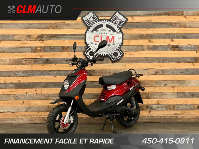 2022 ADLY BULLSEYE 50 cc SCOOTER / NEUF / MEGA RABAIS 2995$$$ in Scooters & Pocket Bikes in Laval / North Shore - Image 3