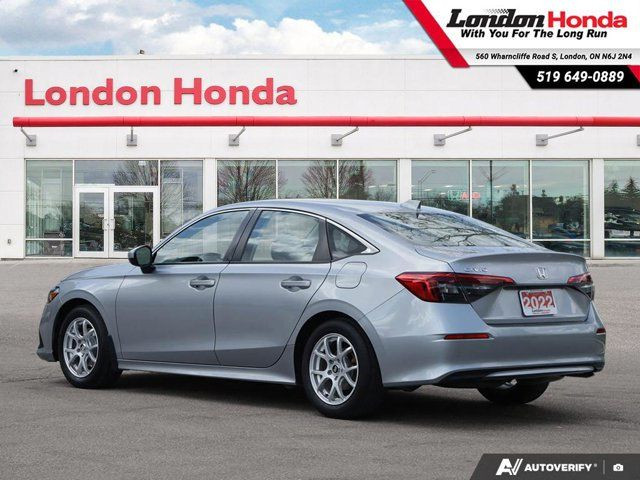 2022 Honda Civic Sedan LX | One Owner | Clean Carfax | Upgraded in Cars & Trucks in London - Image 4