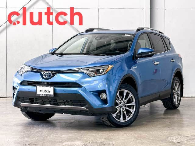 2018 Toyota RAV4 Hybrid Limited AWD w/ Nav, Heated Front Seats,  in Cars & Trucks in Bedford