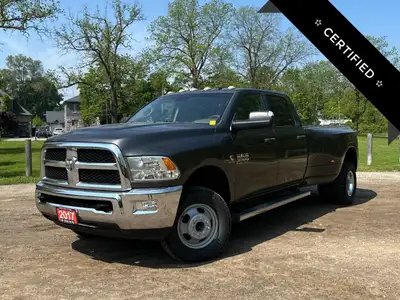 Tough, reliable, and built to handle anything you throw its way — this 2017 Ram 3500 SLT Dually with...