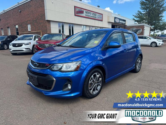 2018 Chevrolet Sonic LT Hatch - Apple CarPlay in Cars & Trucks in Moncton